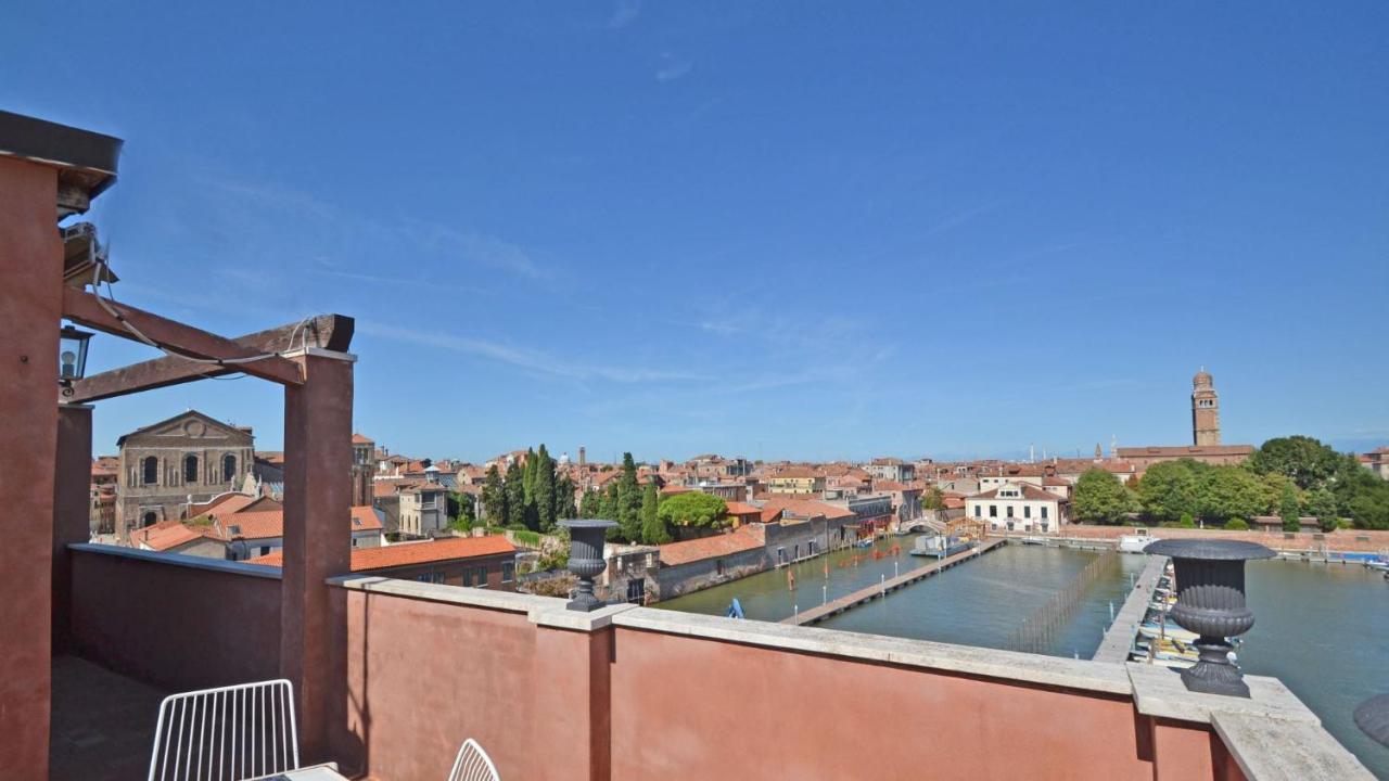 Appartamento Boldù Terrace Venezia Esterno foto